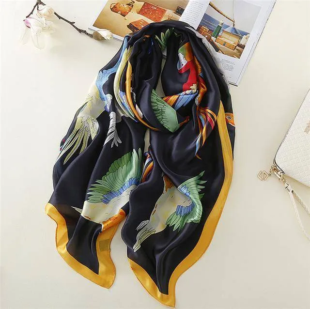 22 Designs, 100% Silk Scarf Wrap