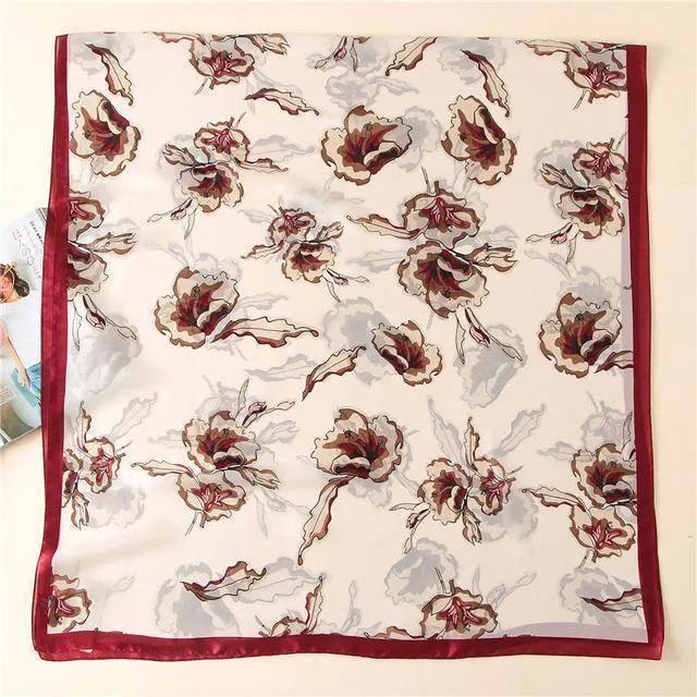 22 Designs, 100% Silk Scarf Wrap