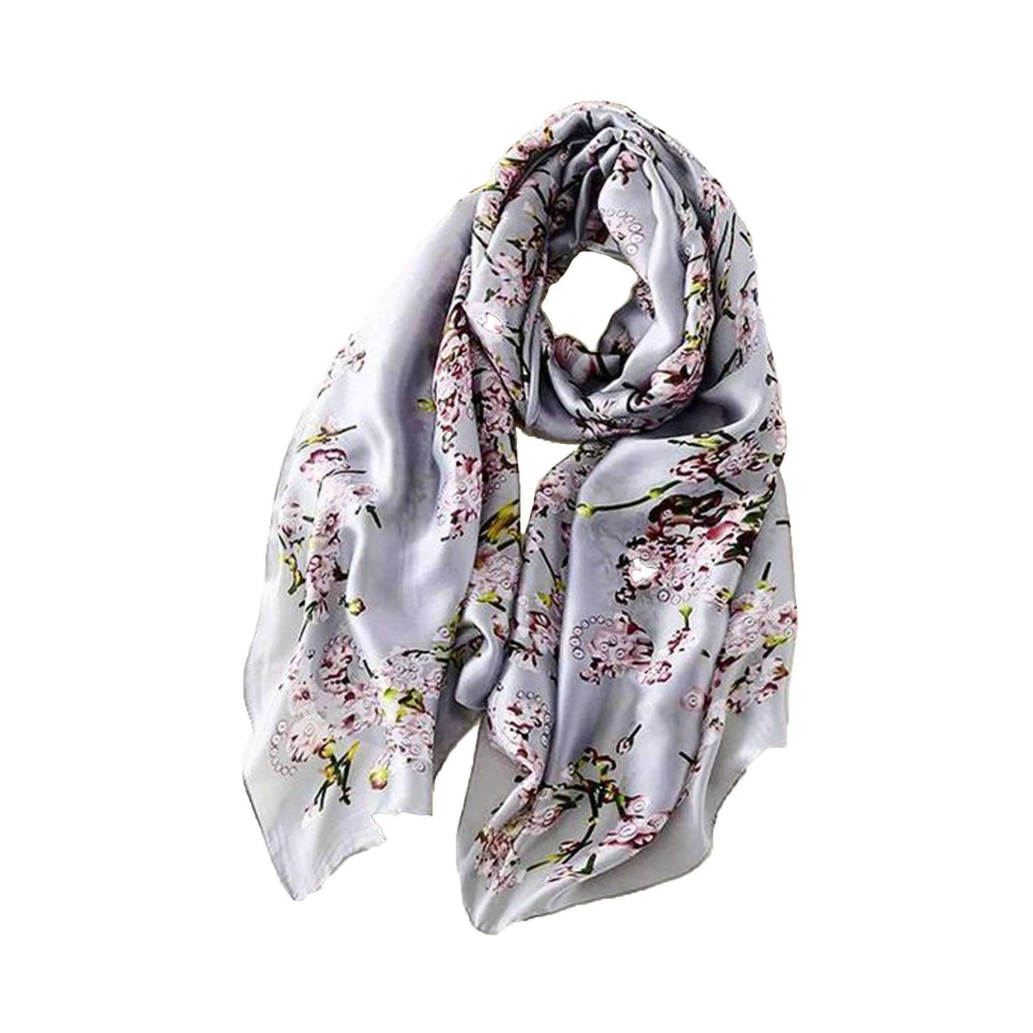 22 Designs, 100% Silk Scarf Wrap