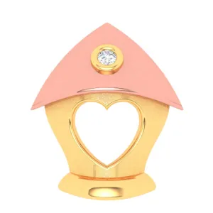 22k Gold Pendant With A Love Sign Cutout From Online Exclusive