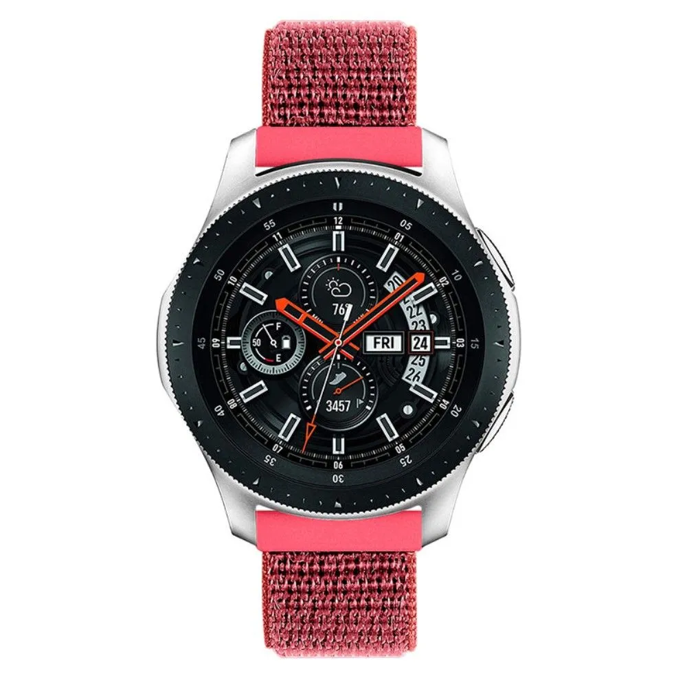 22mm Amazfit GTR 47mm / Stratos 2 nylon watch strap - Red