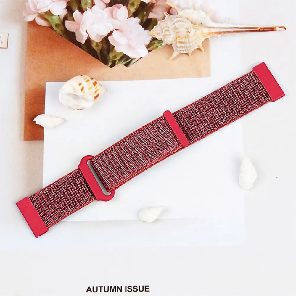 22mm Amazfit GTR 47mm / Stratos 2 nylon watch strap - Red