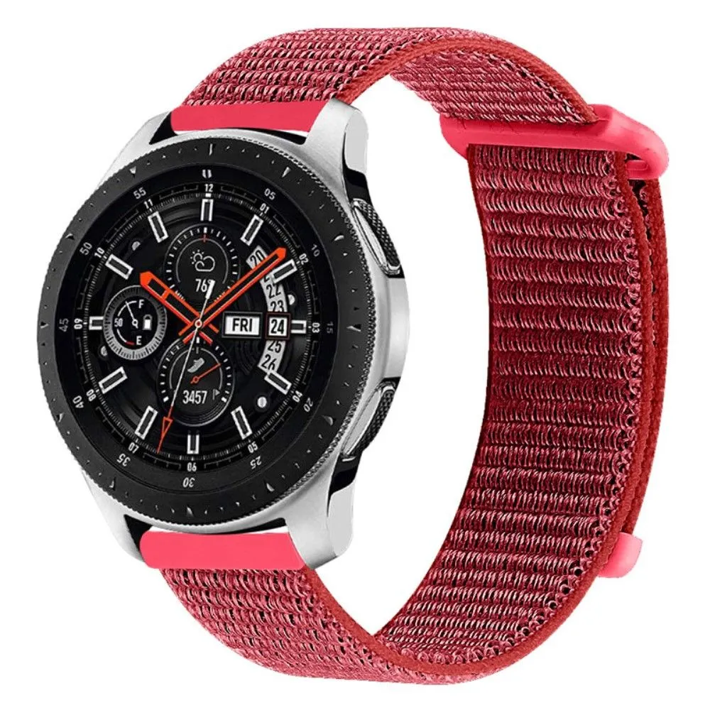 22mm Amazfit GTR 47mm / Stratos 2 nylon watch strap - Red