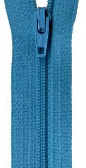 22" Zipper YKK - Turquoise Splash - #3