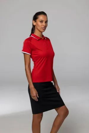 2322 Aussie Pacific Double Bay Lady Polos