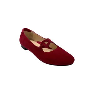 235531 Red Suede Flat