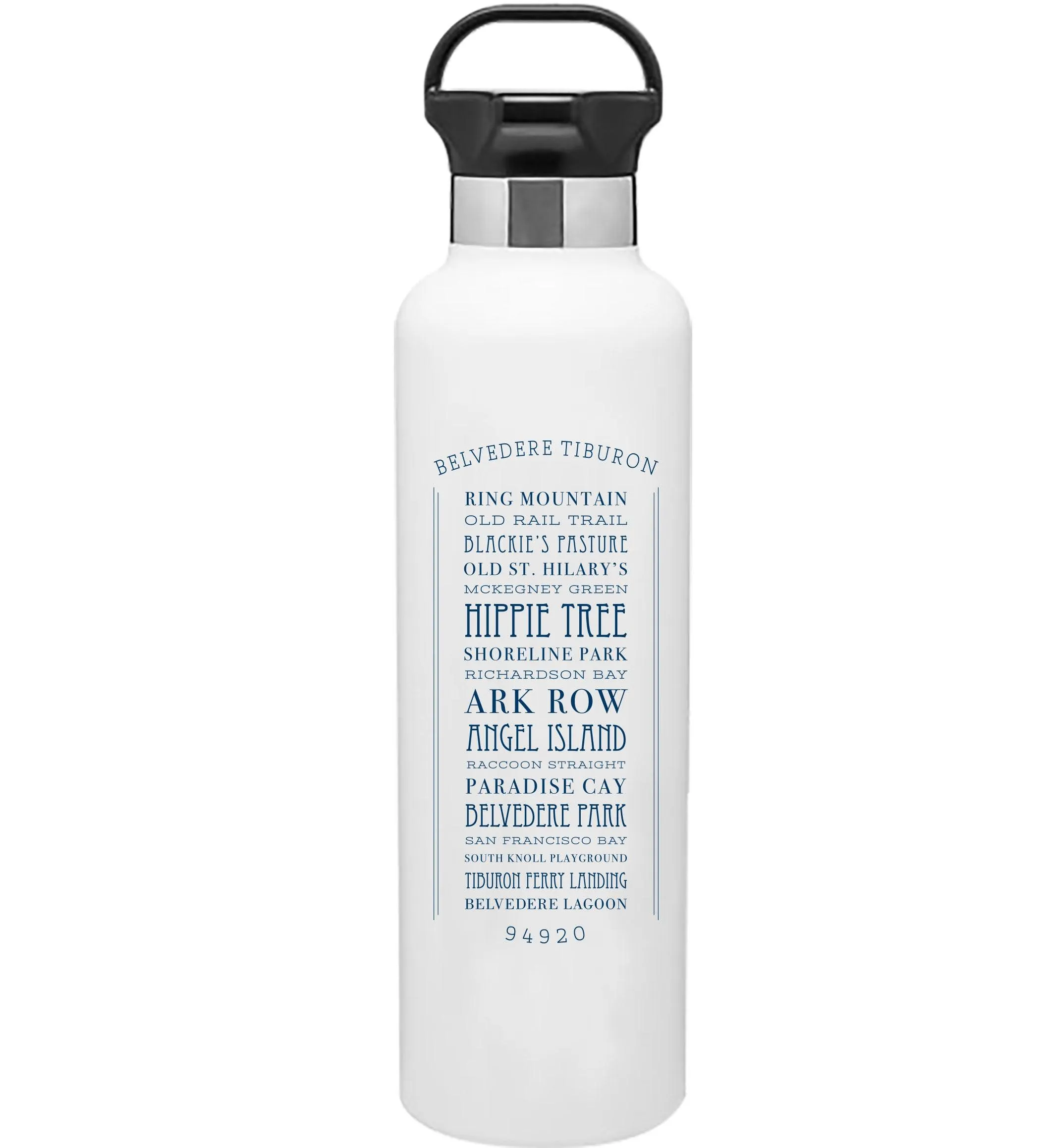 24 Oz. Stainless Insulated Gear Water Bottle Printed with a Customizable APPELLATIONS Design