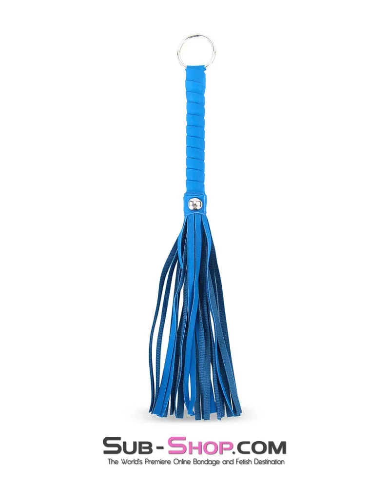 2429MQ      <b>BOGO!</b> Tantric Blue Mini Flogger