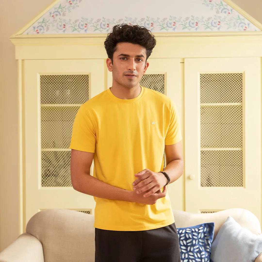 24/7 Men's T-shirt - Yellow