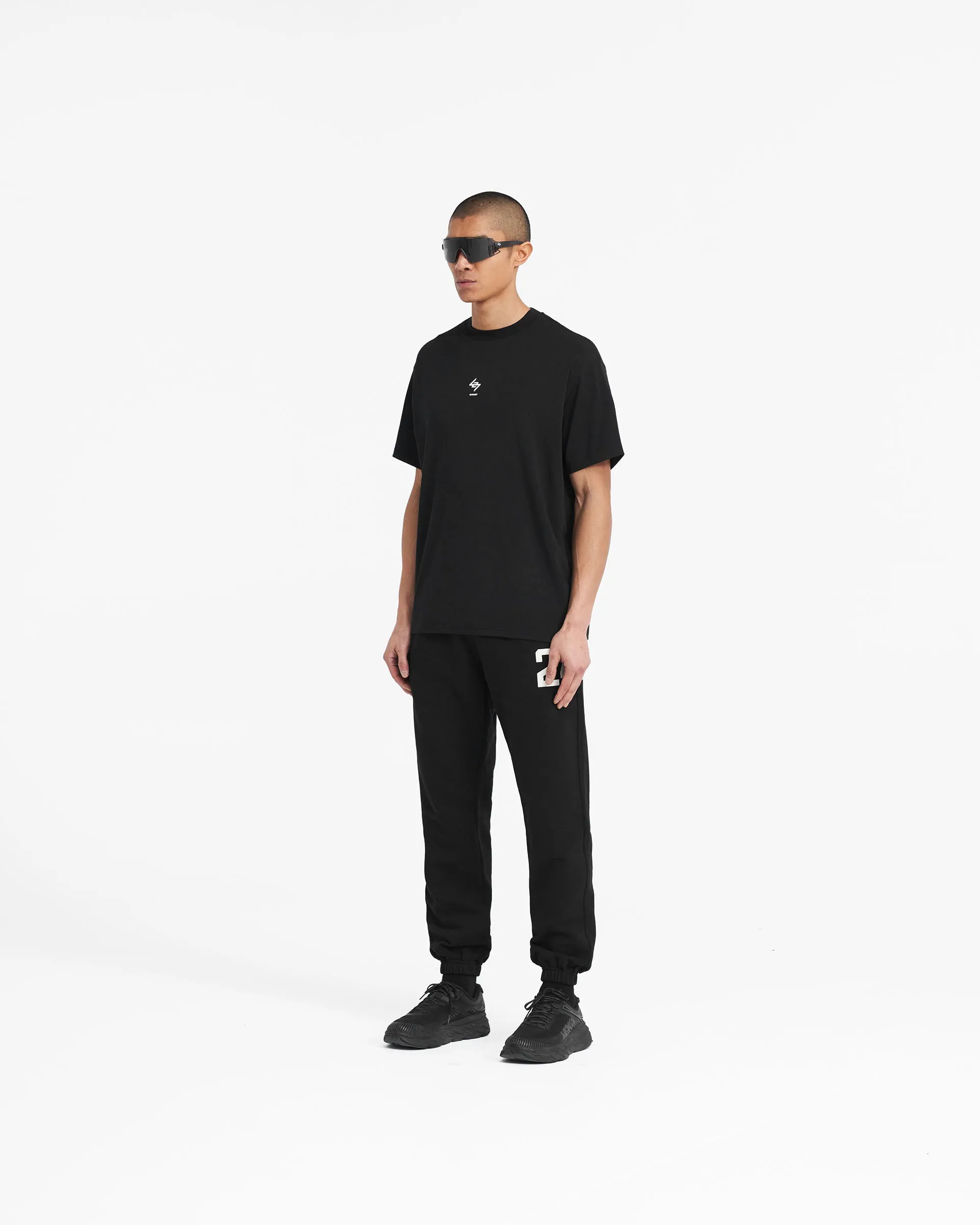 247 Oversized T-Shirt - Jet Black