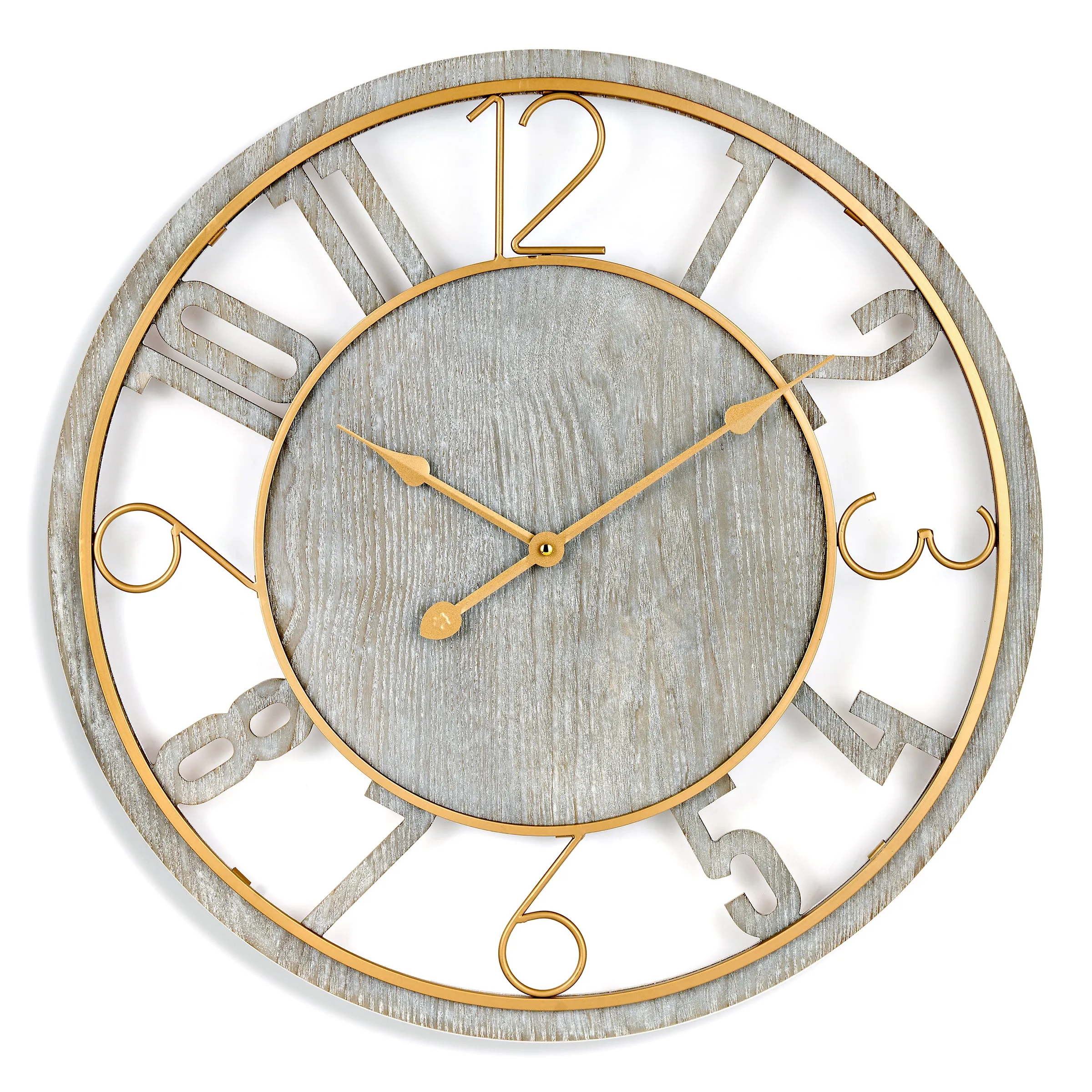 24" Wooden Wall Clock (Numeral)