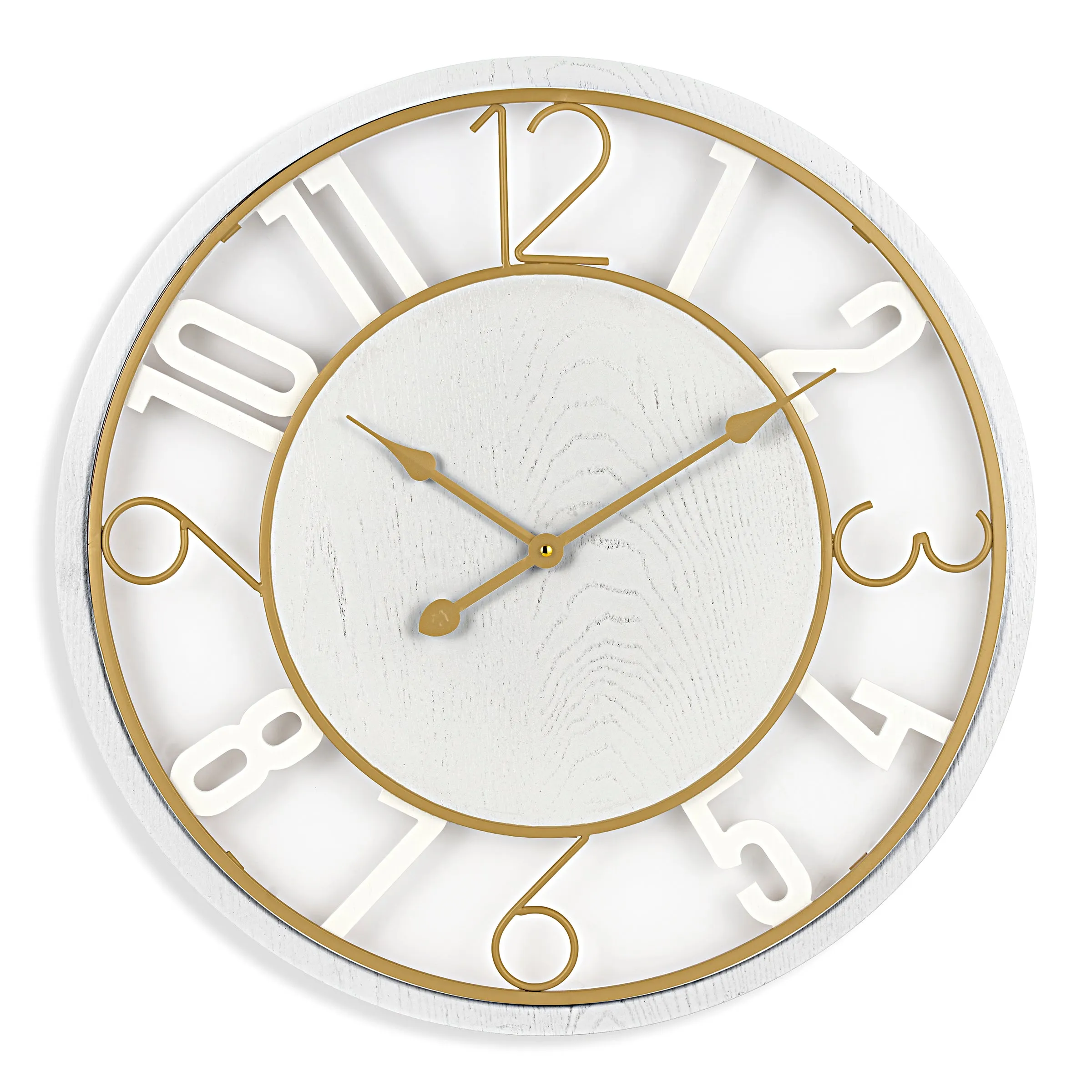 24" Wooden Wall Clock (Numeral)