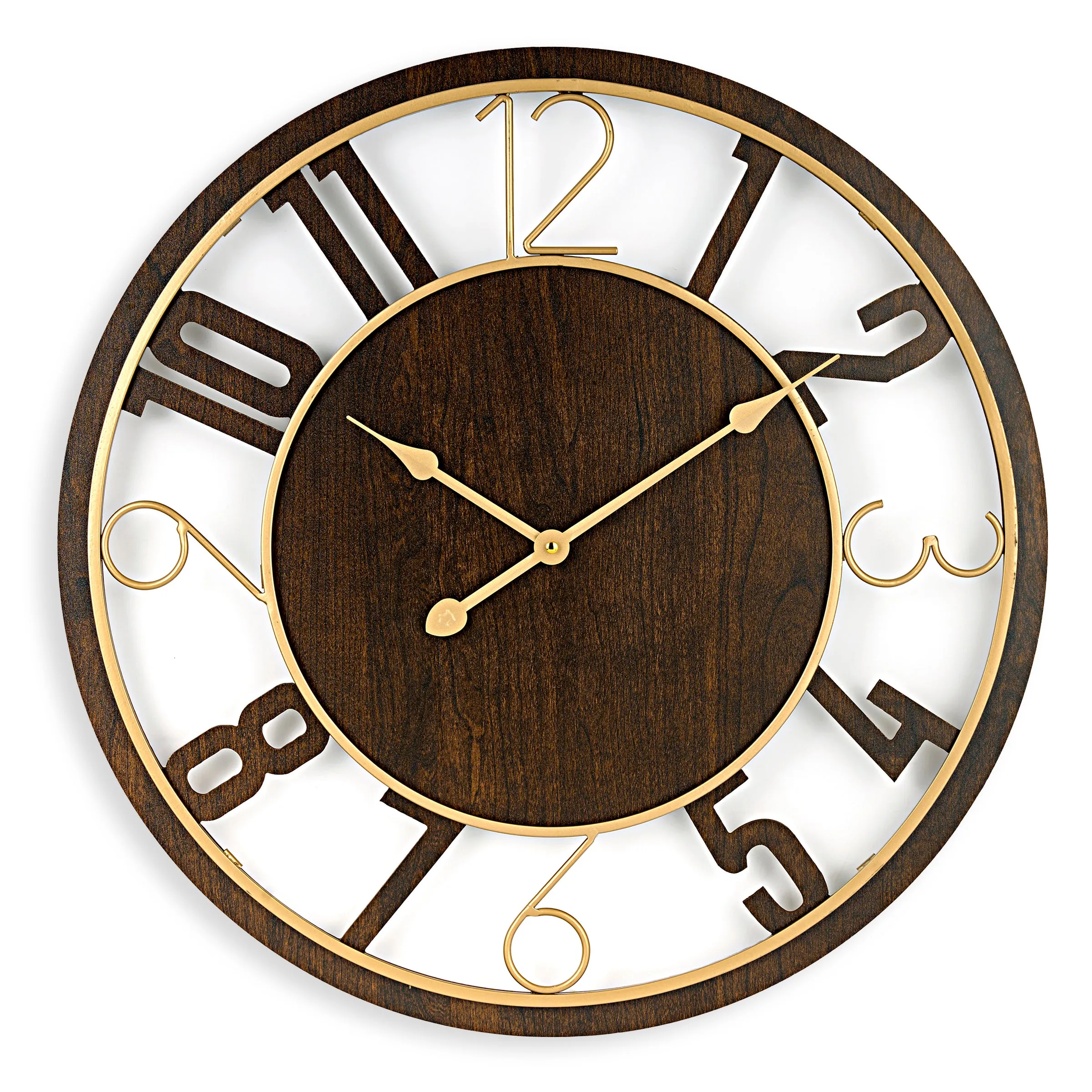 24" Wooden Wall Clock (Numeral)