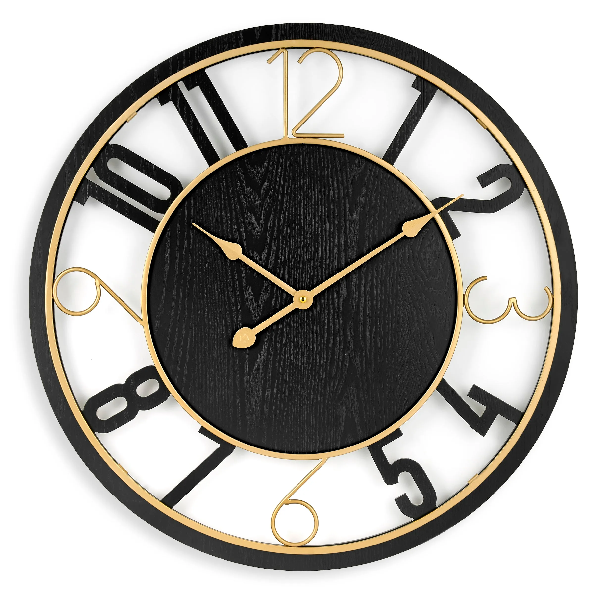 24" Wooden Wall Clock (Numeral)