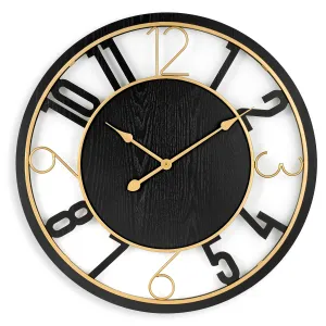 24" Wooden Wall Clock (Numeral)