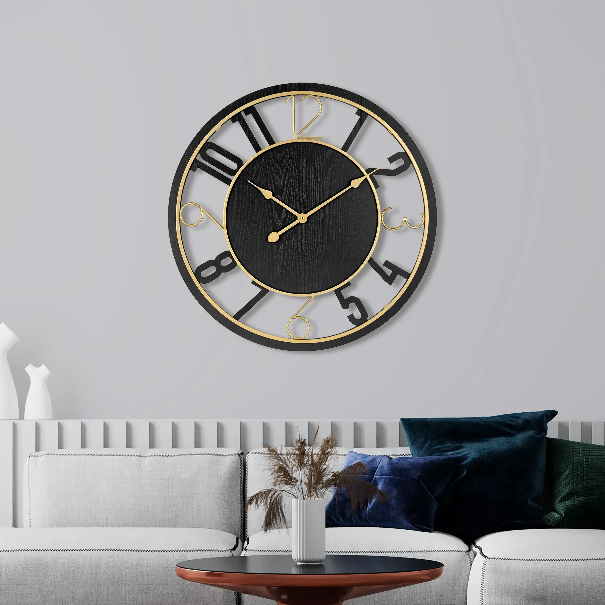 24" Wooden Wall Clock (Numeral)