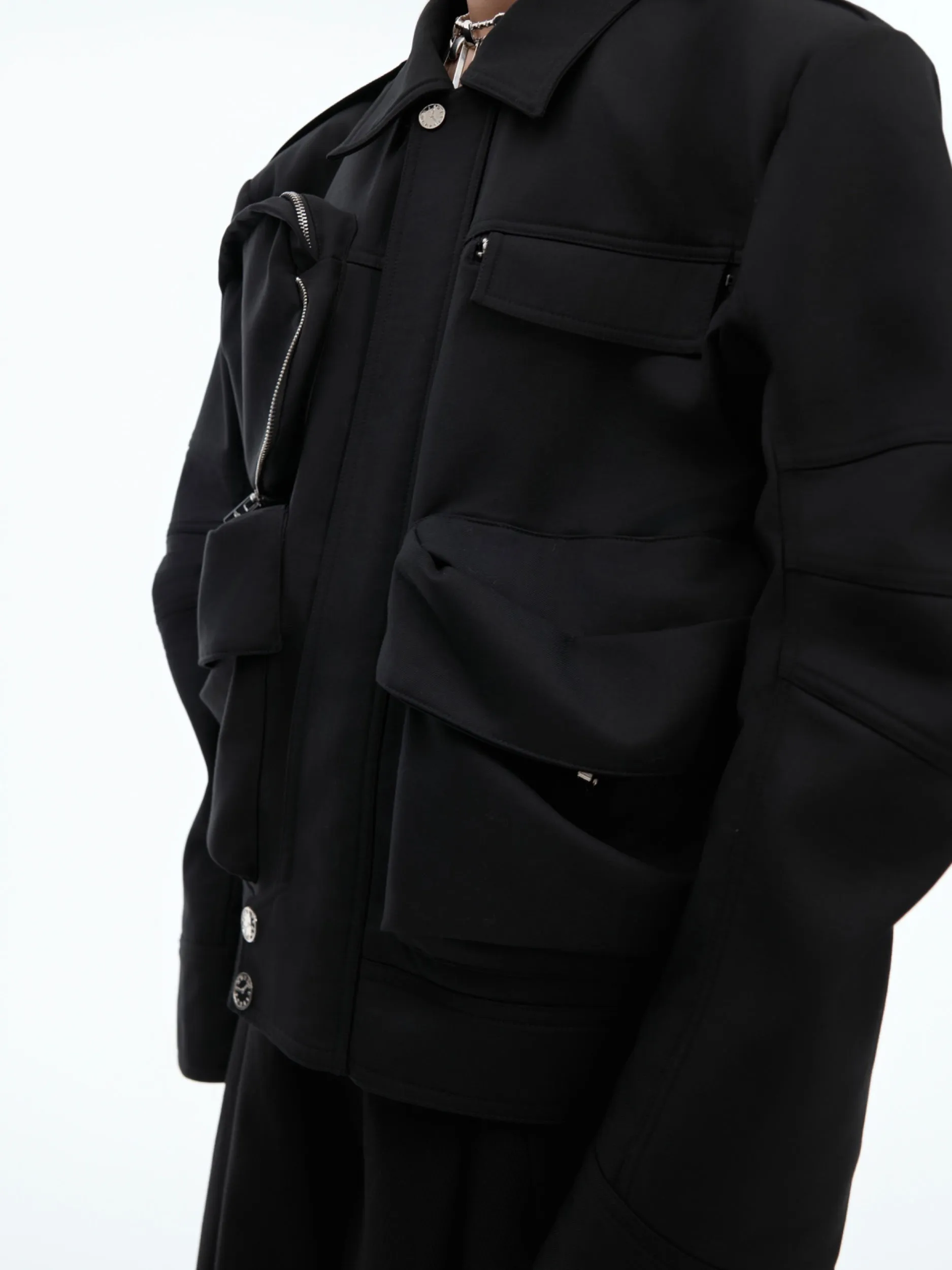 【24s Oct.】Heavy Duty Multi-pocket Functional Work Jacket