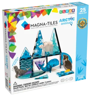 25 PC Magnatiles Arctic Animals