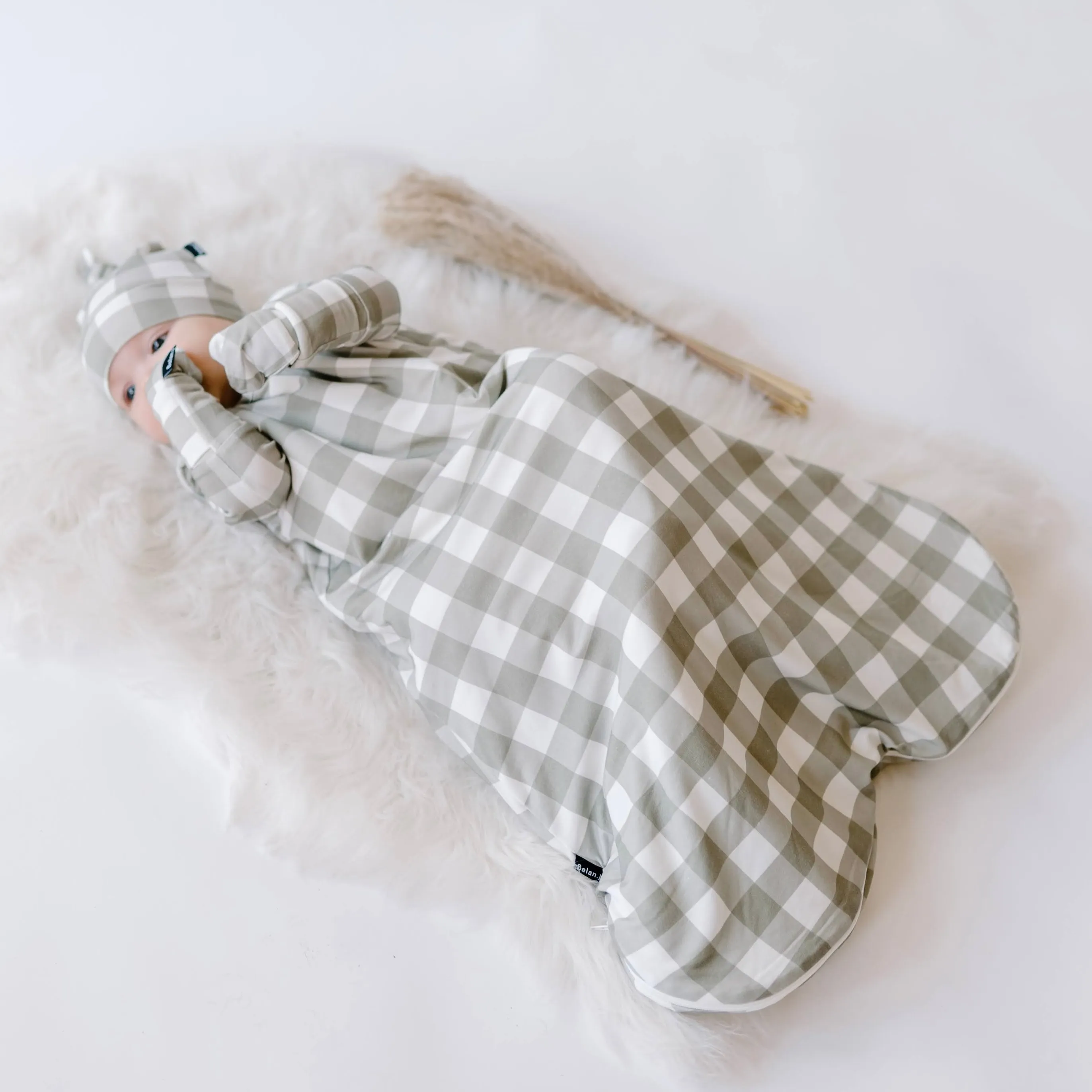 2.5 TOG Sleep Sack - Sage Plaid