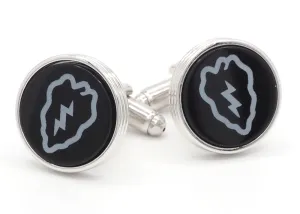 25th Infantry Division Cufflinks Tropic Lightning