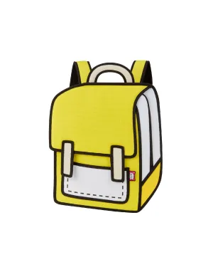 2d Backpack Spaceman Color Me In Minion Yellow