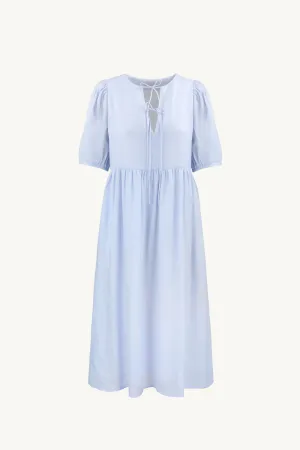 2nd / Double Tie Dress -- Linen