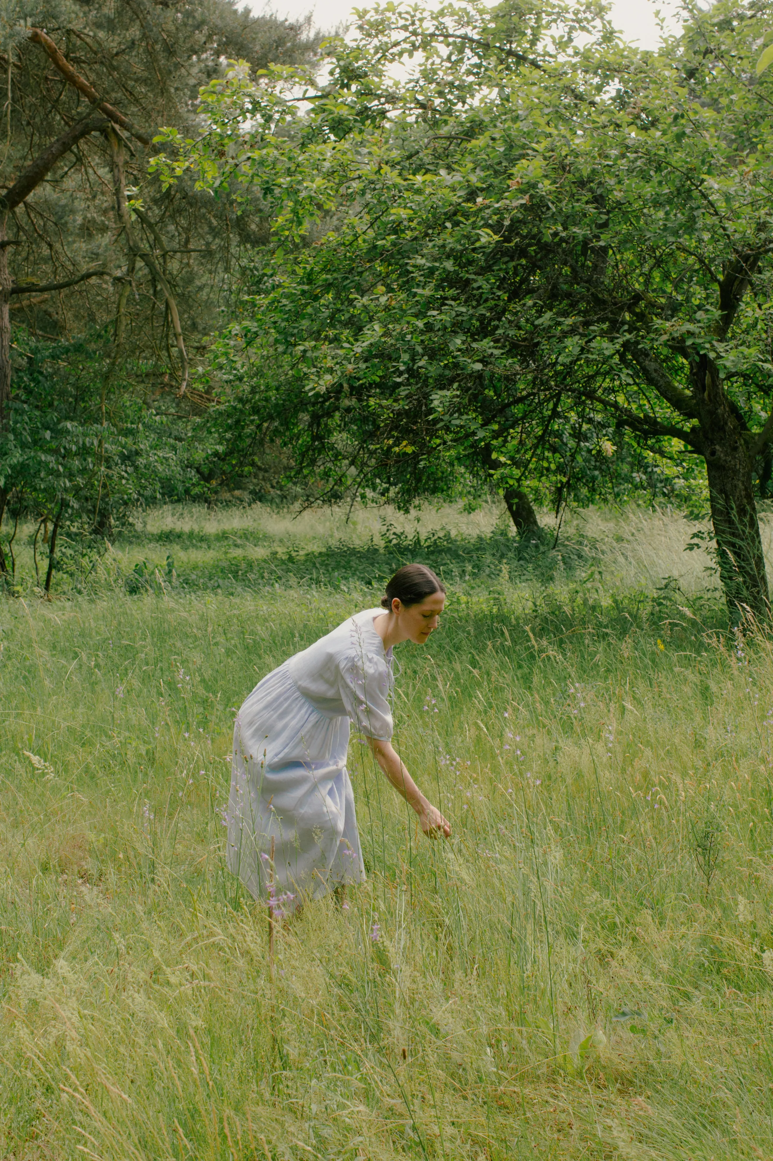 2nd / Double Tie Dress -- Linen