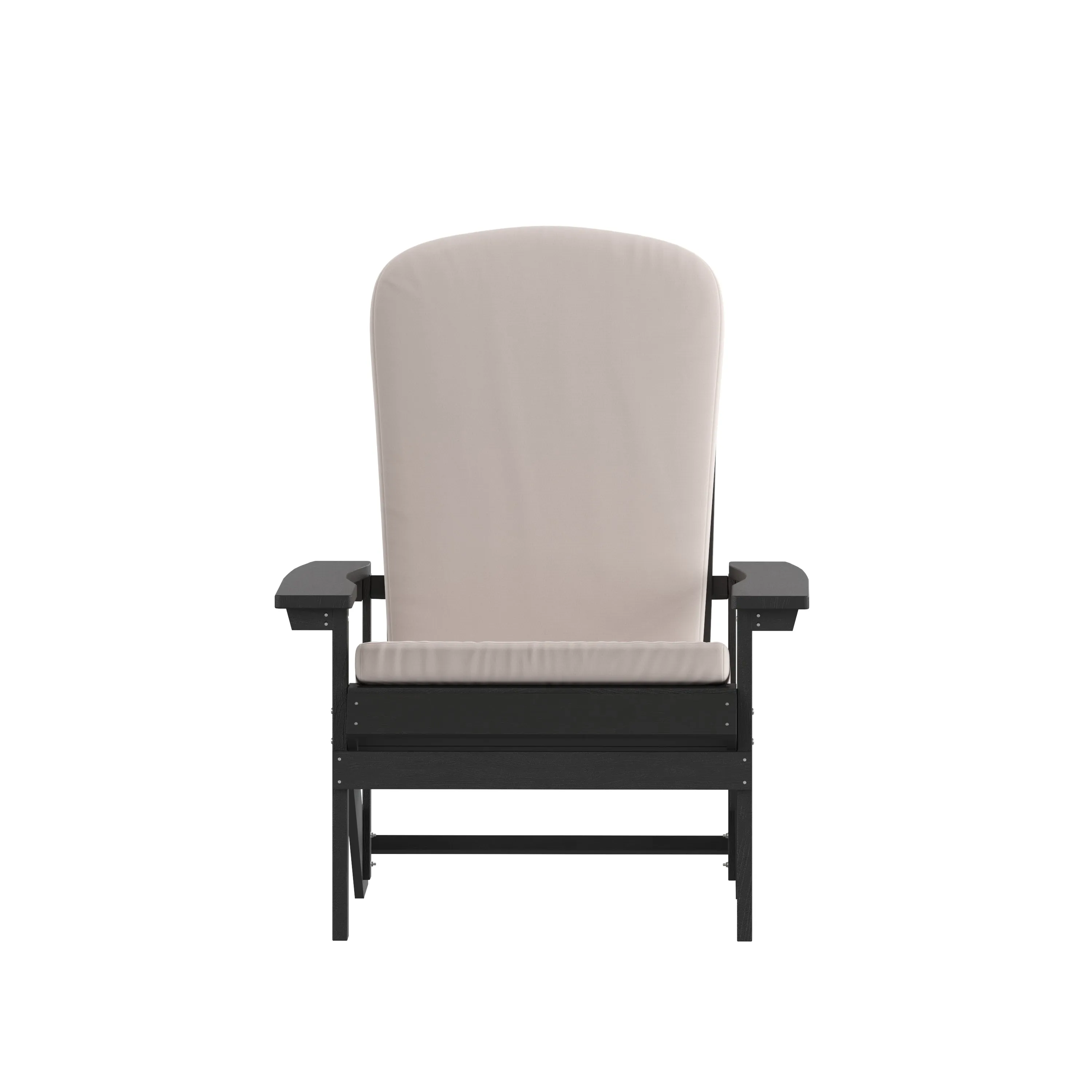 2PK Gray Chairs-Cream Cushions 2-JJ-C14501-CSNCR-SLT-GG