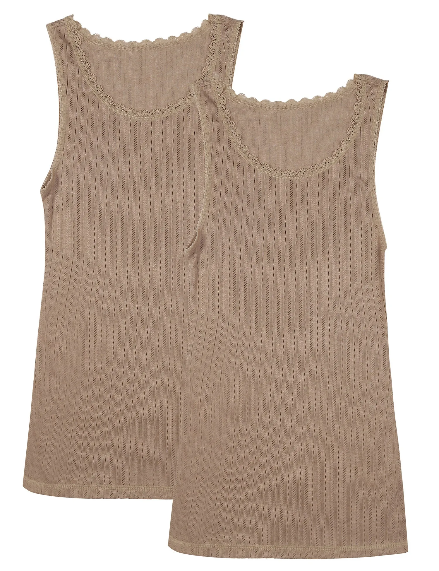 2pk Thermal Built-Up Shoulder Vests