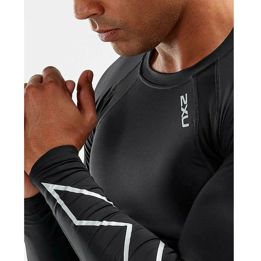 2XU Mens Core Compression Long Sleeve Top