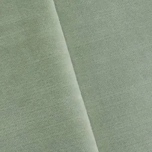 3 7/8 YD PC - Mint Green Velveteen Home Decorating Fabric