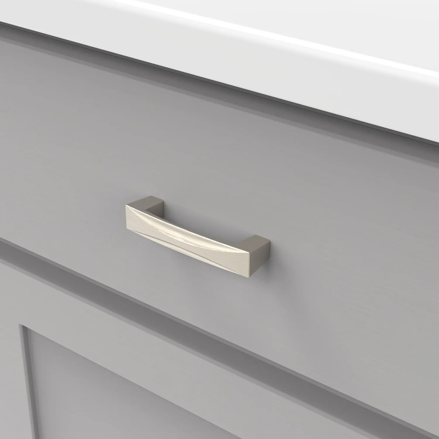 3 inch (76mm) Center to Center Crest Cabinet Pull