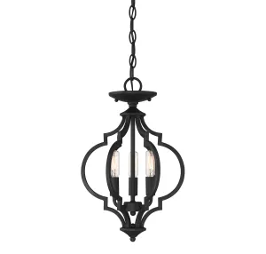 3-Light Convertible Semi-Flush or Pendant