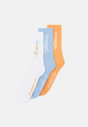 3-PACK SOCKS SET - ENJOY