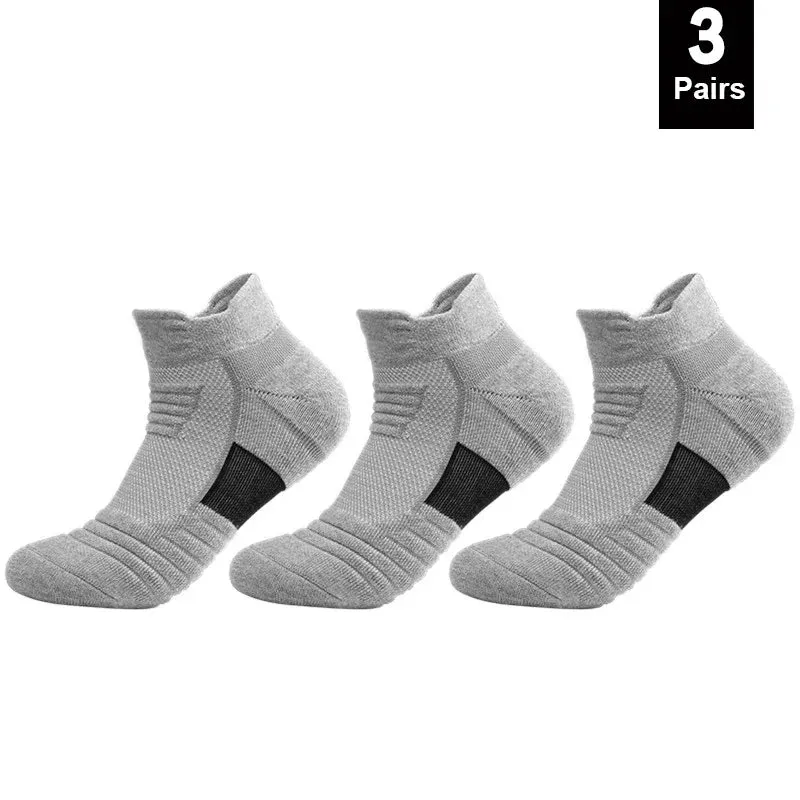 3 Pairs Anti-Slip Sports Socks for Men and Women