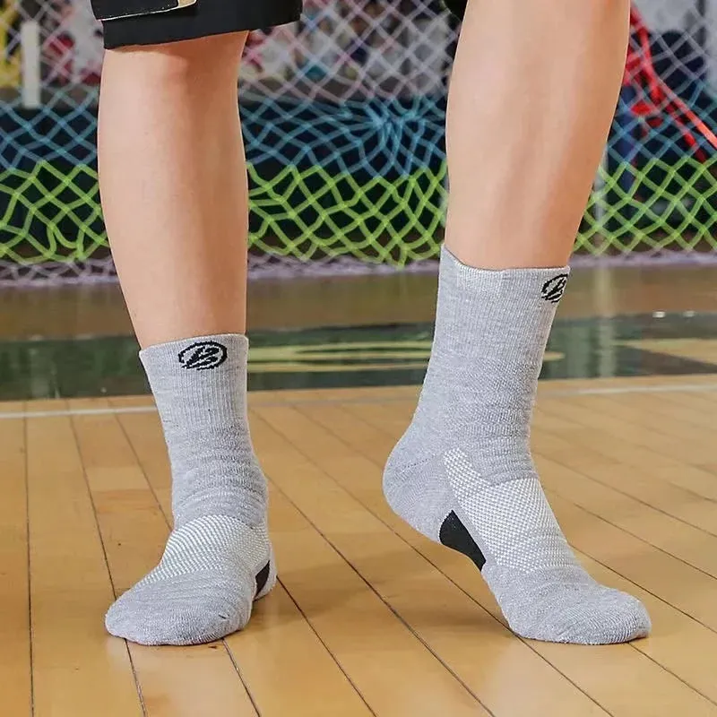 3 Pairs Anti-Slip Sports Socks for Men and Women