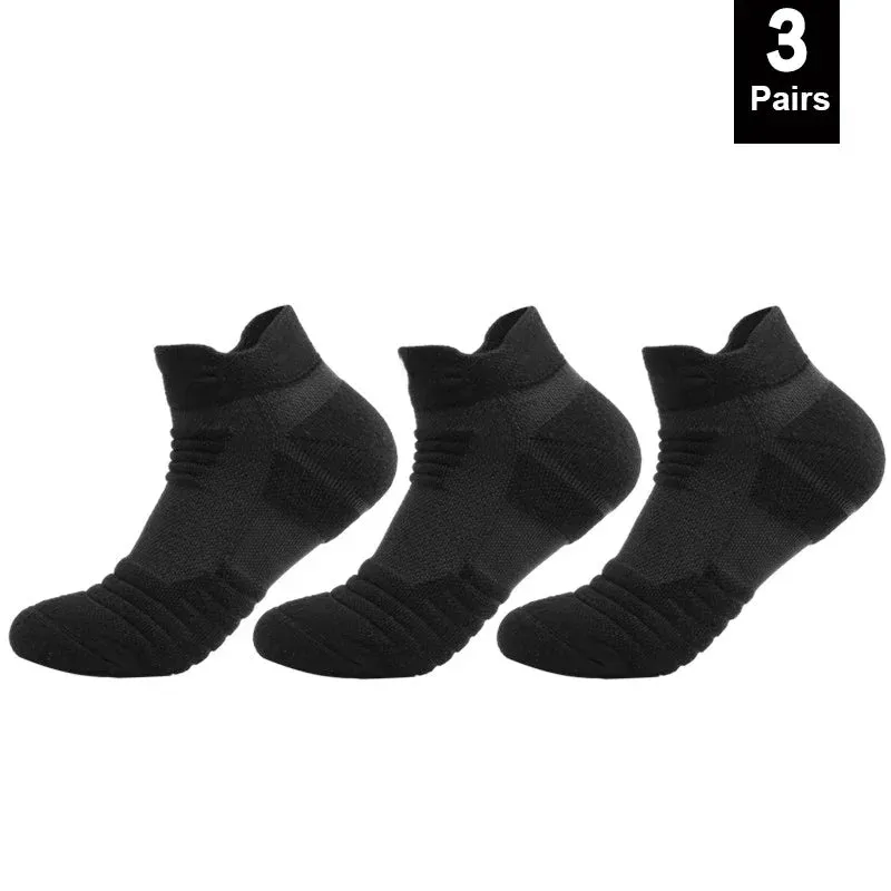 3 Pairs Anti-Slip Sports Socks for Men and Women