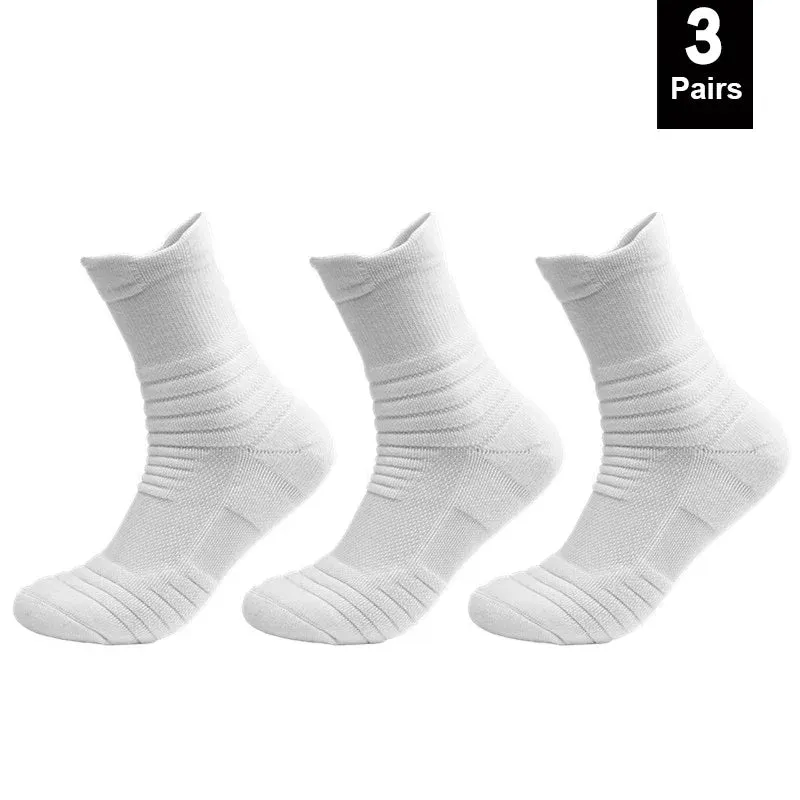 3 Pairs Anti-Slip Sports Socks for Men and Women