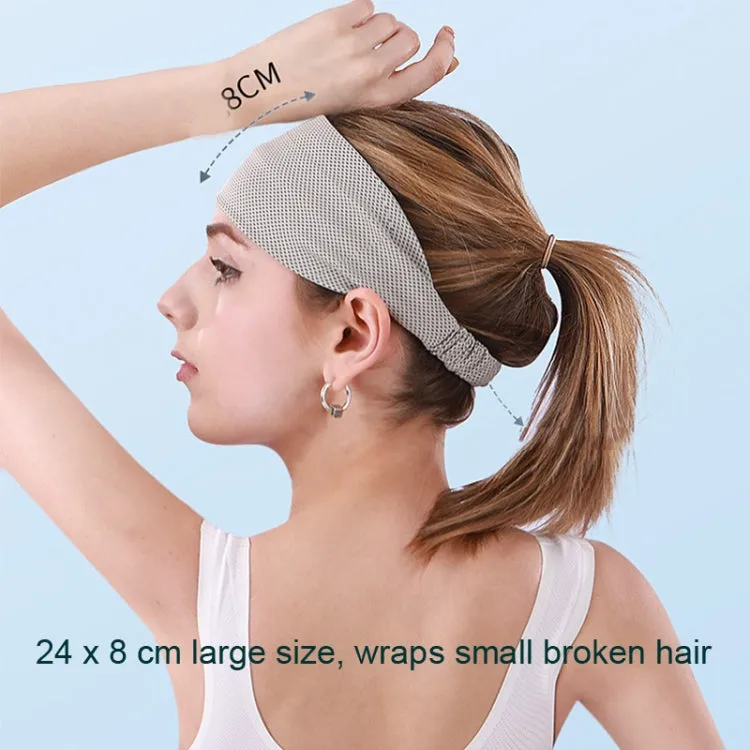 3 PCS Cold Feeling Sports Hairband Fitness Sweat-absorbing Belt(824 Black)