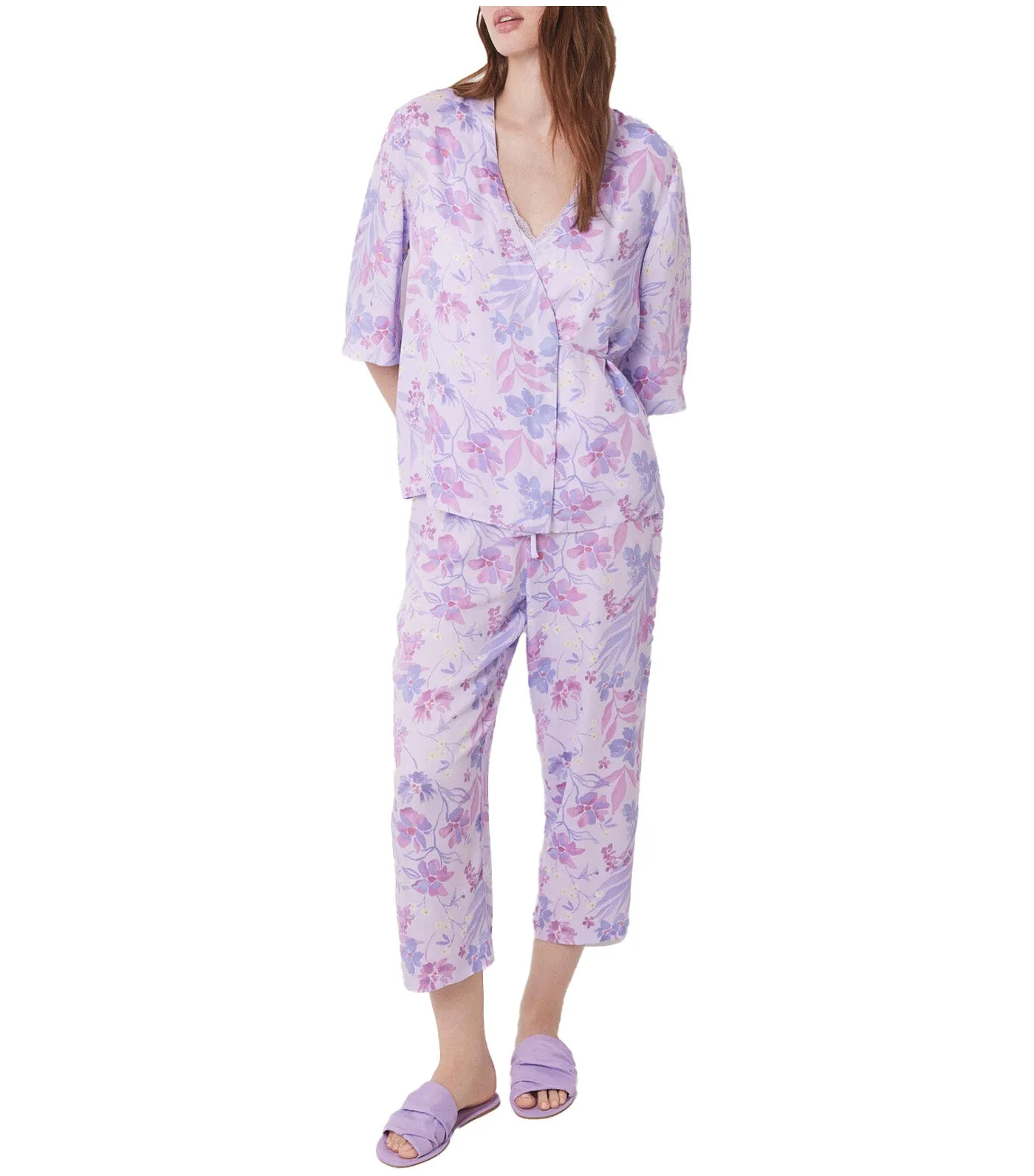 3-Piece Pajamas Set Pink