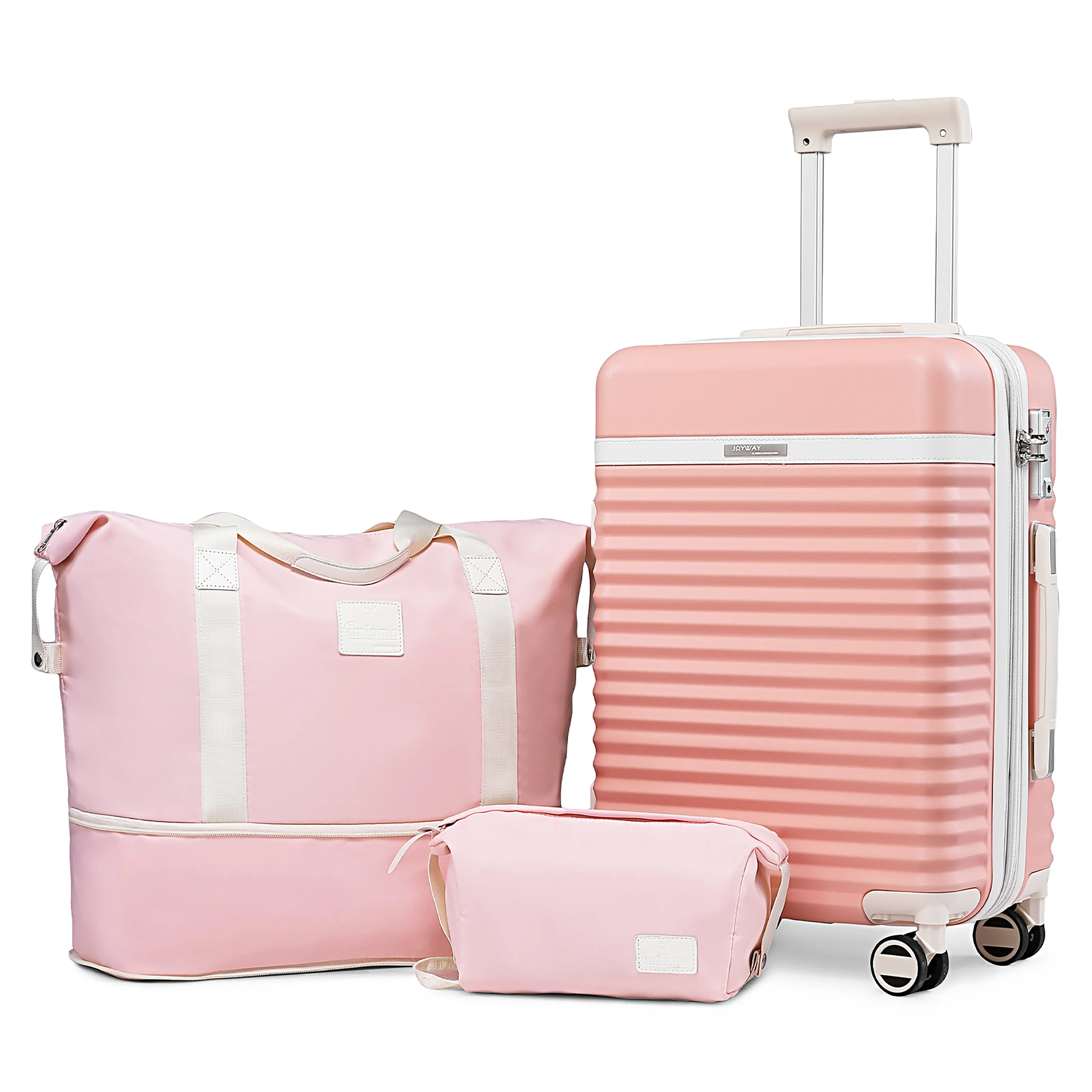 3 Pieces Set 20inch Expandable Carry-on Luggage TR010