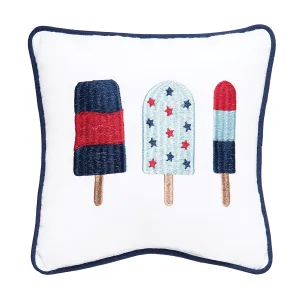 3 Popsicles Mini Pillow