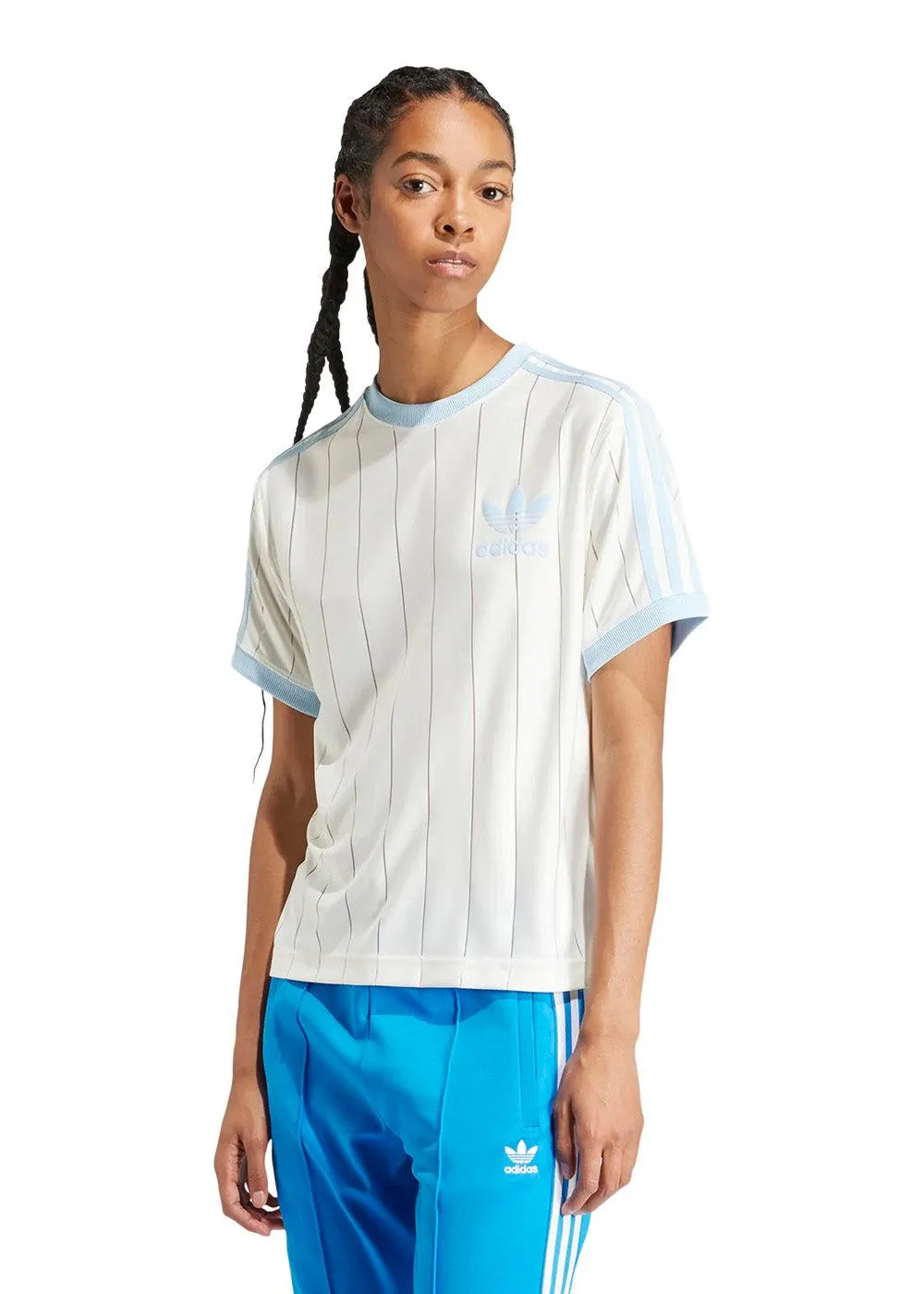 3 STRIPE TEE - Off White