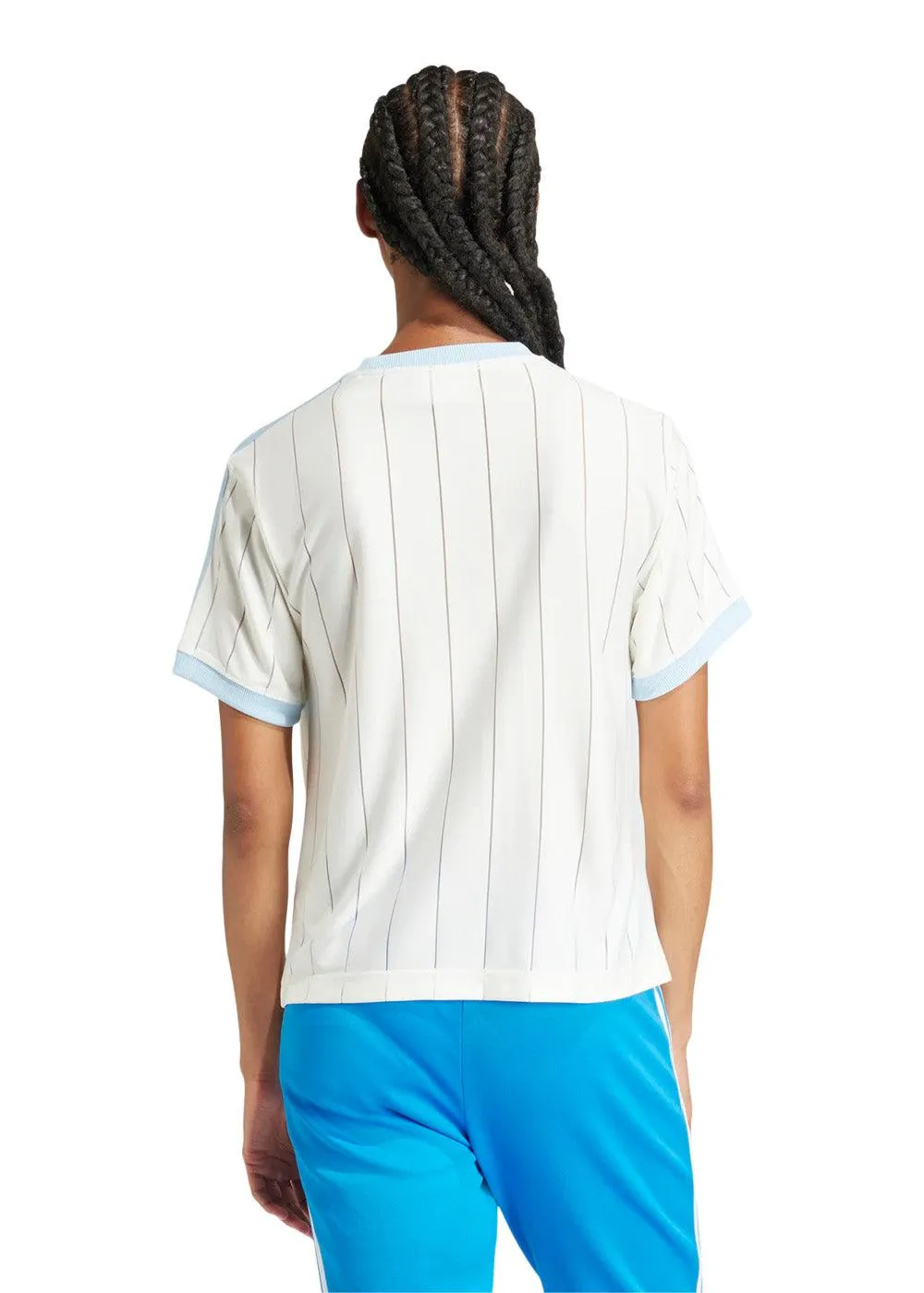 3 STRIPE TEE - Off White