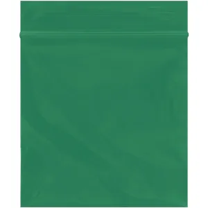 3 x 3" - 2 Mil Green Reclosable Poly Bags