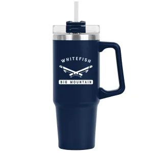 30 Oz. Stainless Insulated Little Boom Mug Printed with a Customizable TOWN SPORT COLLECTION Design