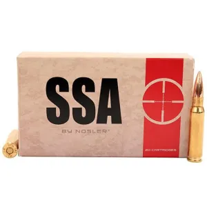 308 Winchester Ammunition - Silver State Armory, 175gr, Custom Competition Hollow Point Boat Tail, Per 20