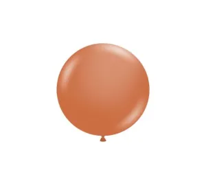 30cm Burnt Orange Balloons - Pack of 5