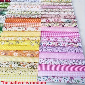 30pcs Printed Patchwork Fabric for DIY Sewing and Quilting