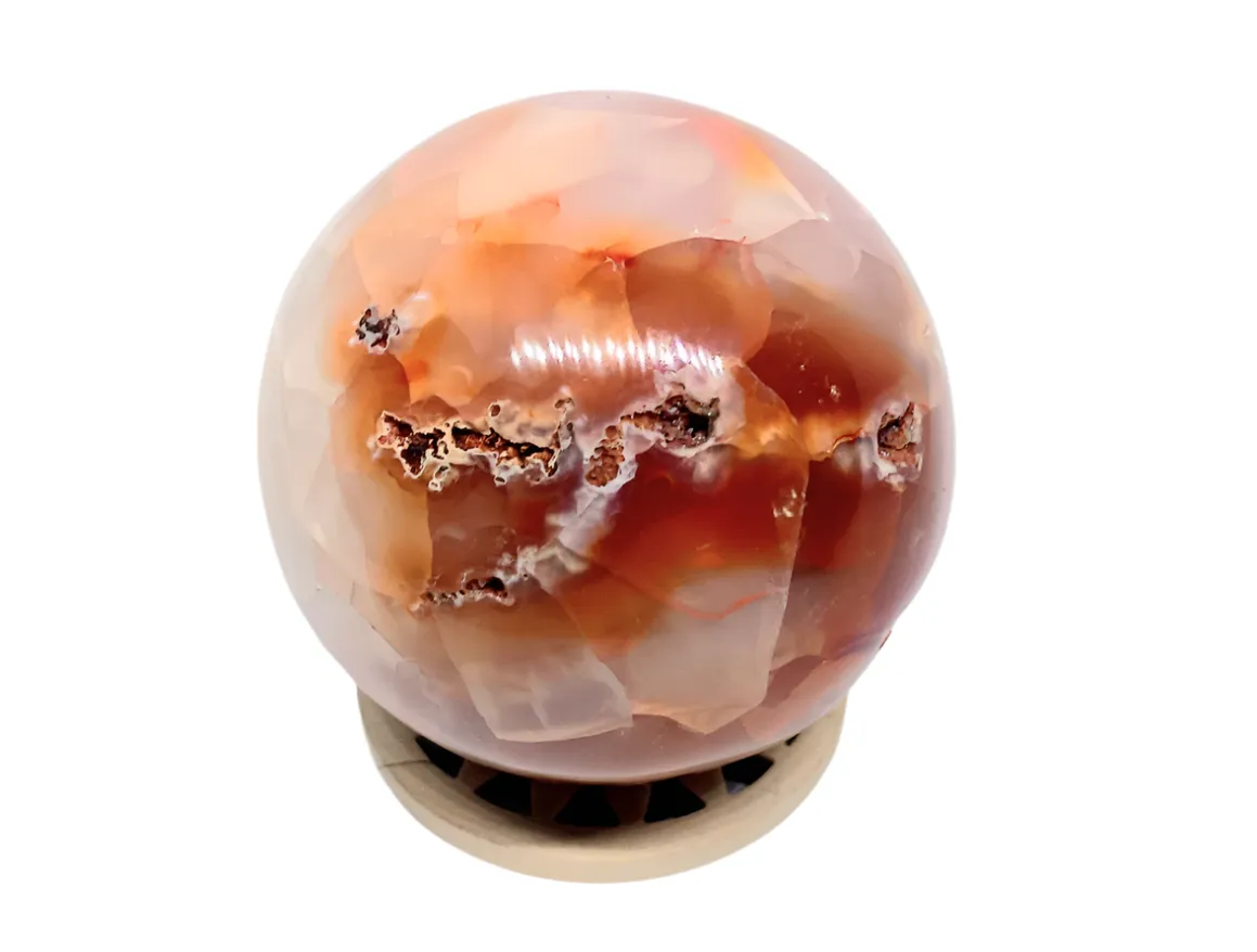 311G Carnelian Crystal Sphere